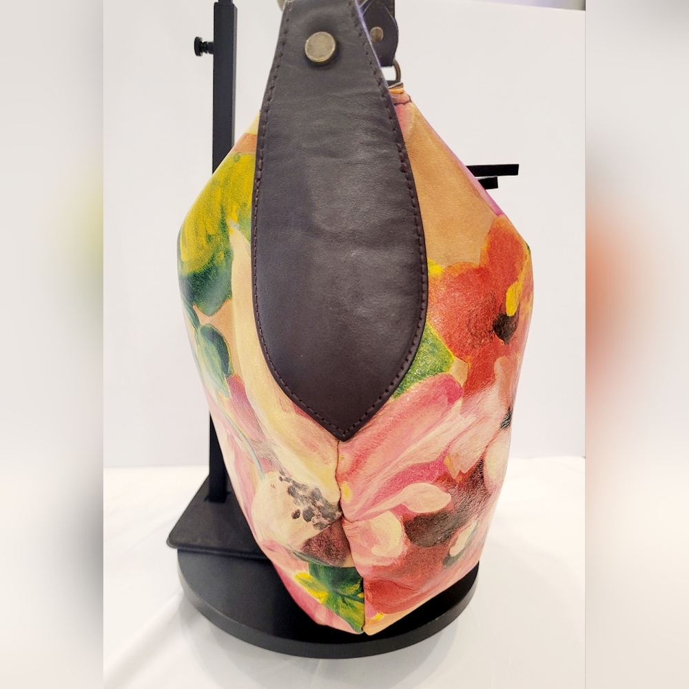 Maurizio Taiuti Vintage Floral Hobo Bag - Picture 4 of 8